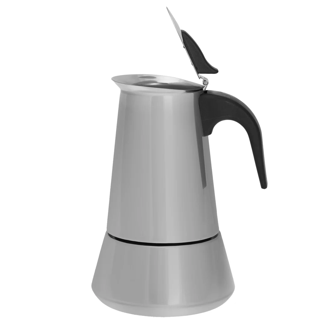 Kawiarka espresso, stal 6 filiżanek Kinghoff — zdjęcie 9