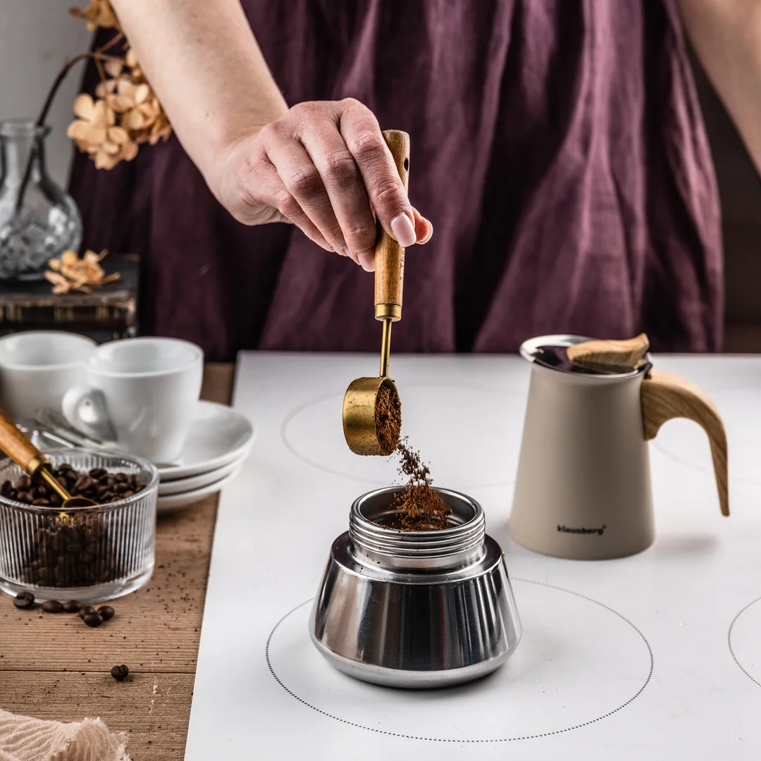 Kawiarka stalowa espresso, 200 ml, indukcja, Klausberg KB-7994 — zdjęcie 14