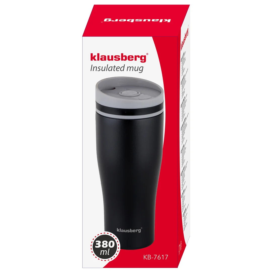 Kubek termiczny, beżowy, 380ml Klausberg — zdjęcie 7