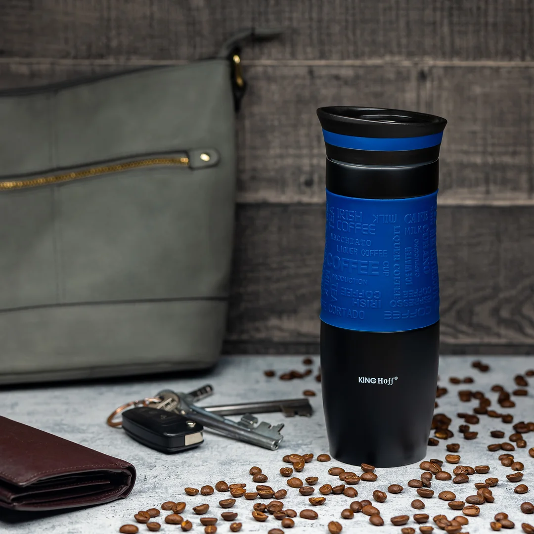 Kubek termiczny, różne kolory 500ml Kinghoff — zdjęcie 2