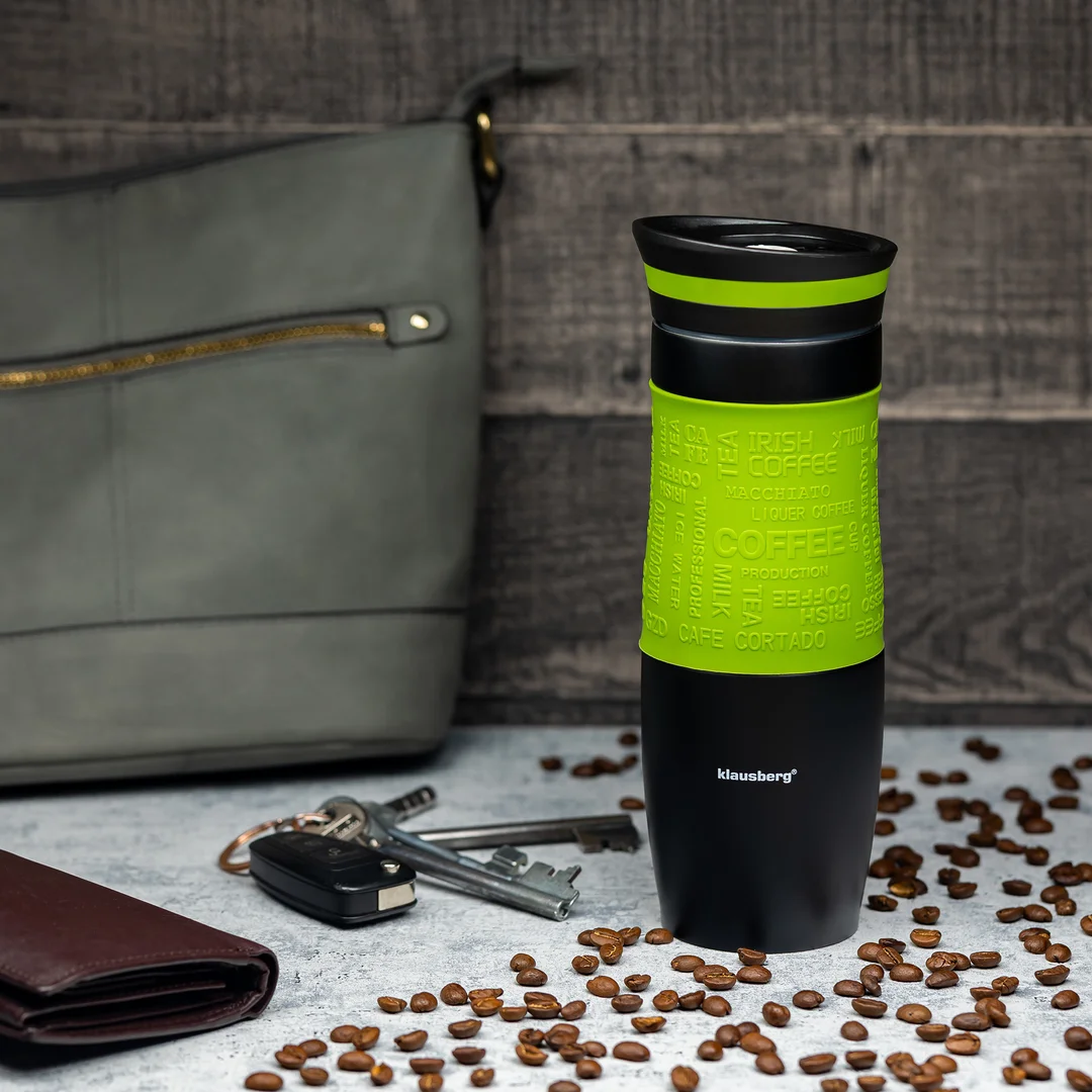 Kubek termiczny stal, różne kolory 500ml Klausberg — zdjęcie 2
