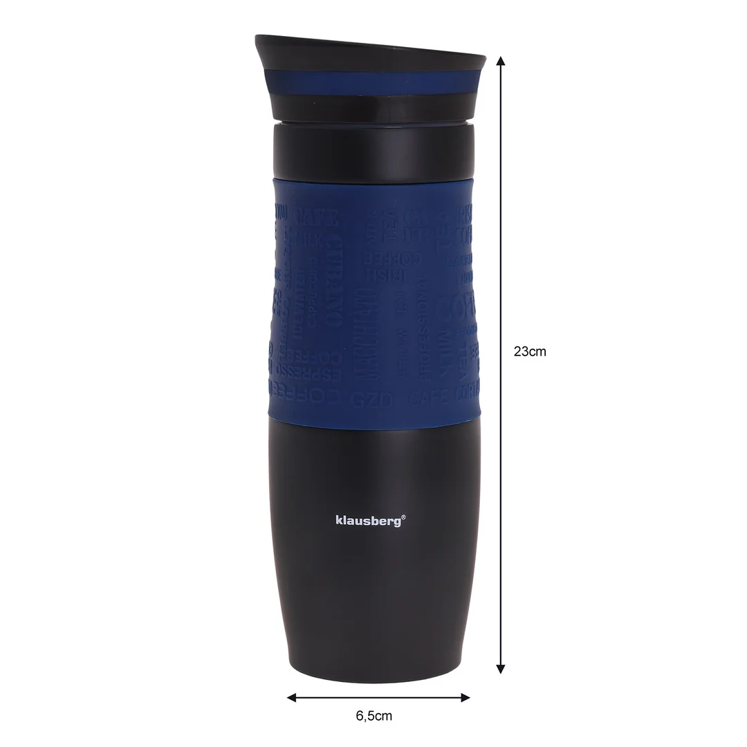 Kubek termiczny stal, różne kolory 500ml Klausberg — zdjęcie 5