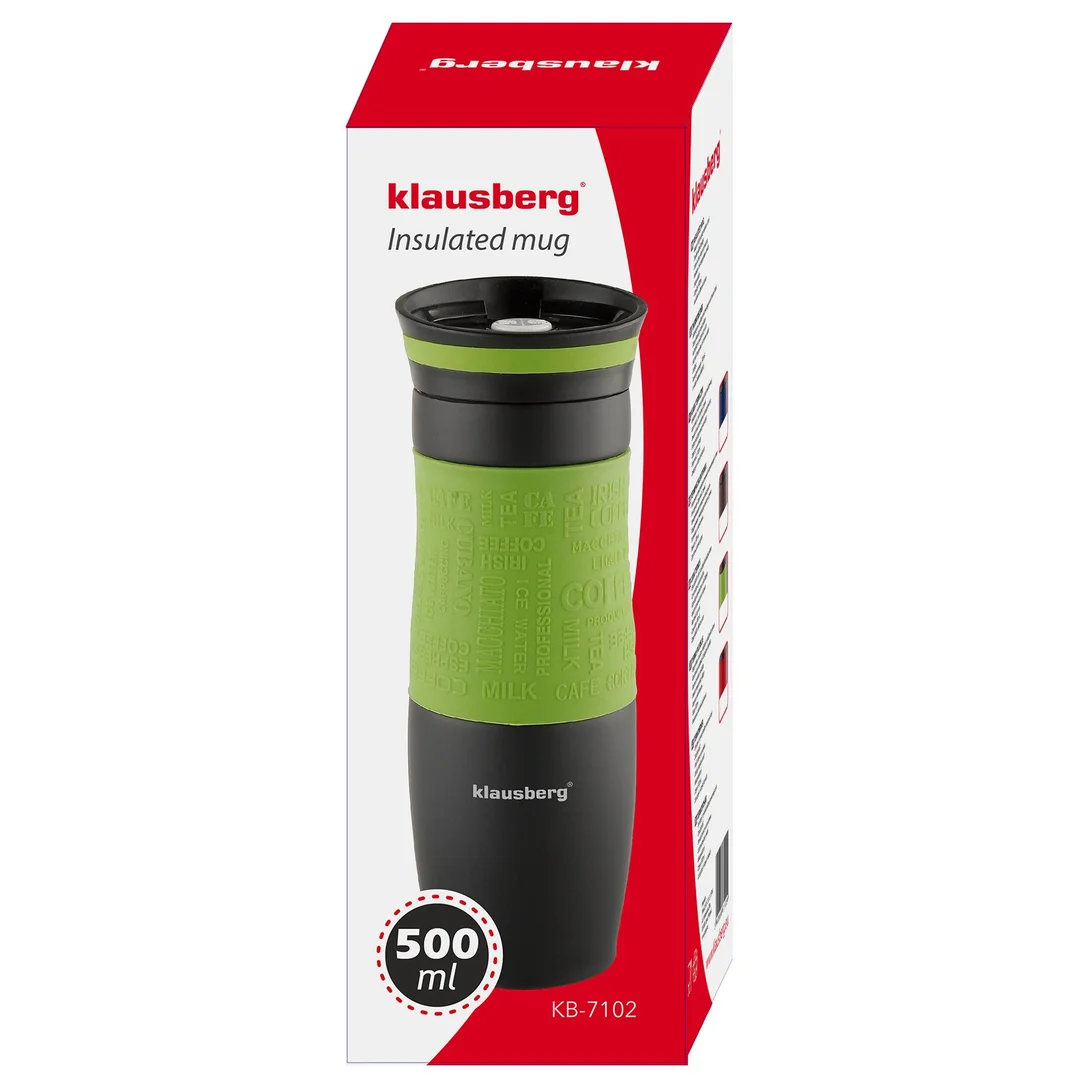 Kubek termiczny stal, różne kolory 500ml Klausberg — zdjęcie 11