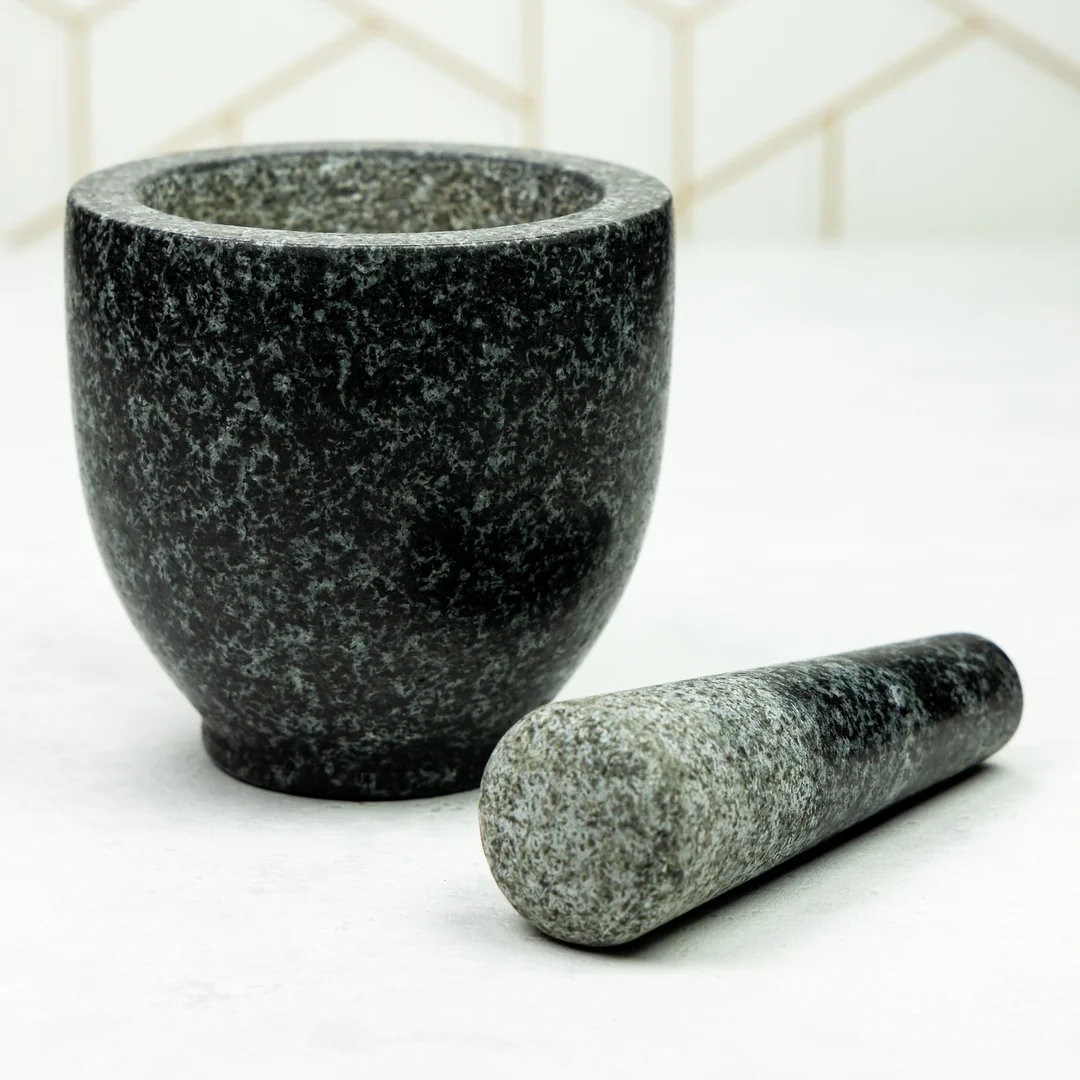 Moździerz, granit zestaw 2 elementy, ø15,5cm KINGHoff — zdjęcie 3