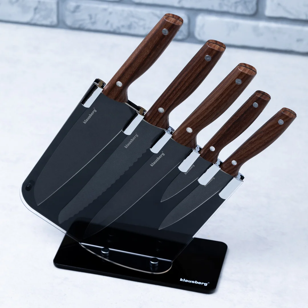Noże kuchenne, zestaw 5 elementów, Klausberg, KB-7616 — zdjęcie 3