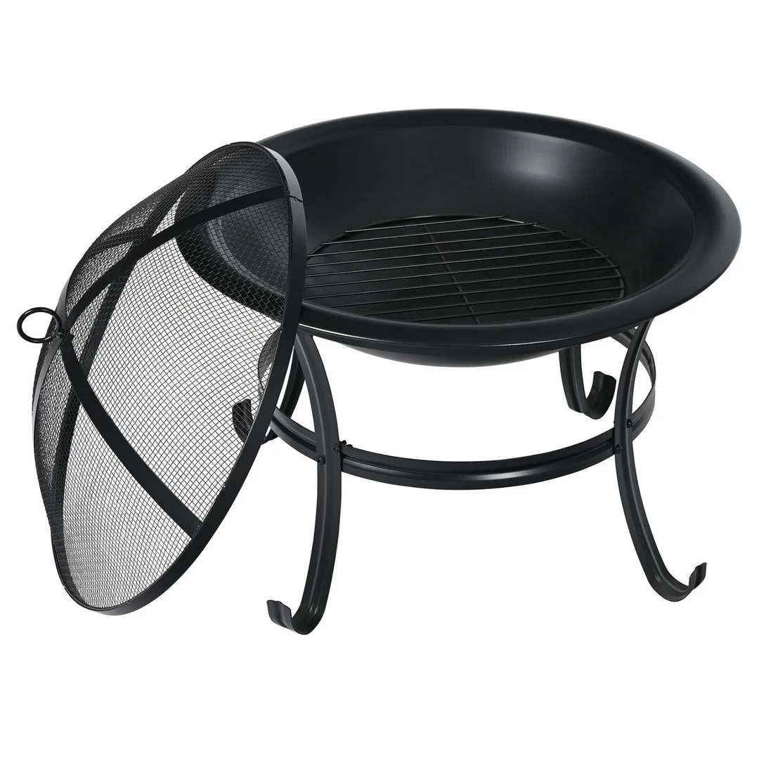 Palenisko ogrodowe, z pogrzebacz, grill, ognisko, 54,5cm, Klausberg, KB-2030 — zdjęcie 15