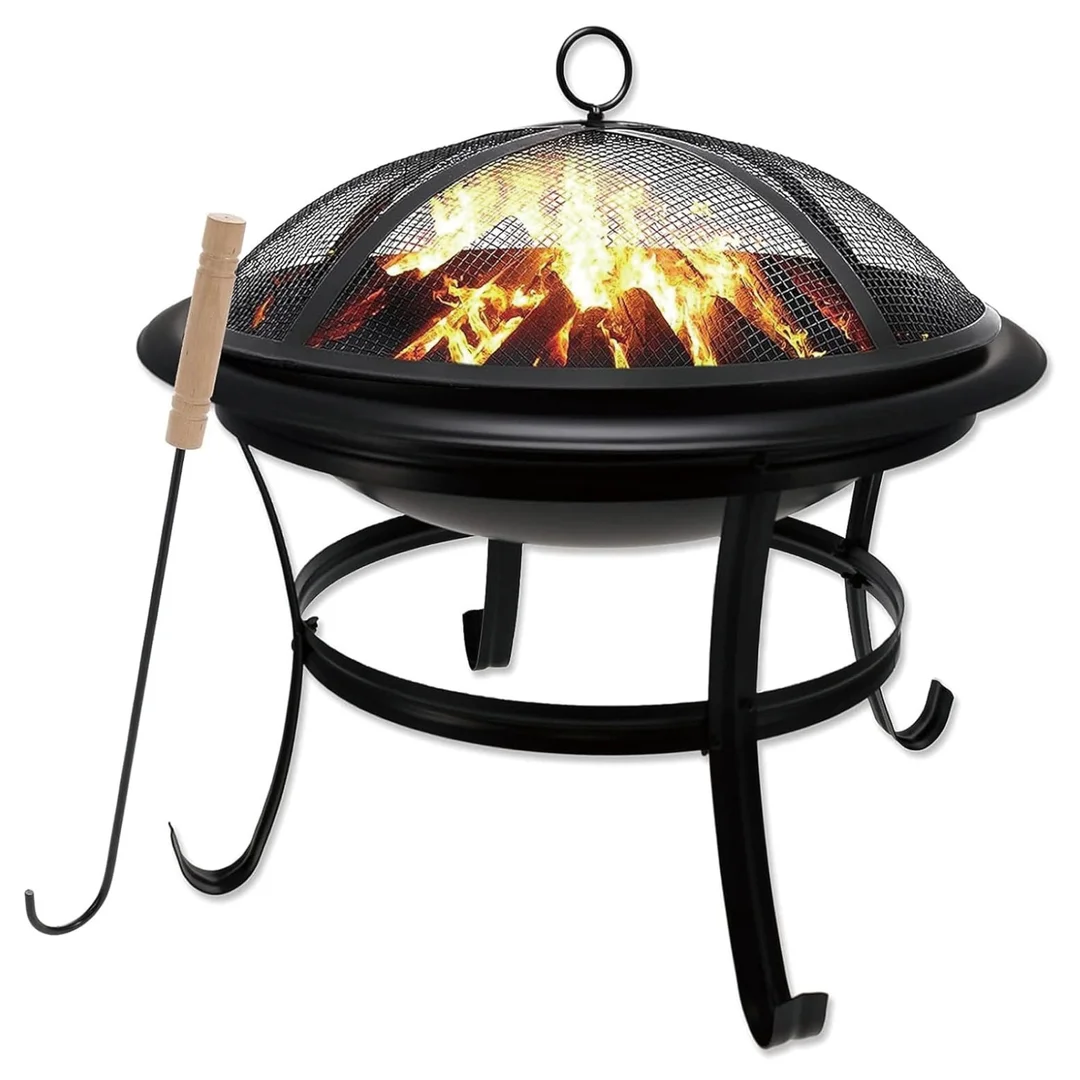 Palenisko ogrodowe, z pogrzebacz, grill, ognisko, 54,5cm, Klausberg, KB-2030 — zdjęcie 7
