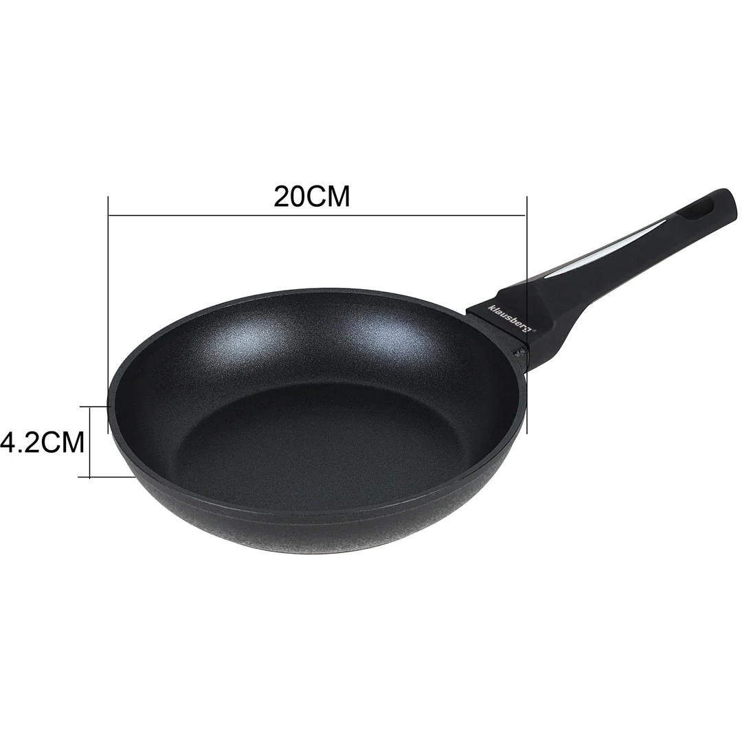 Patelnia, Ø20cm, czarny Klausberg, KB-7688 — zdjęcie 7
