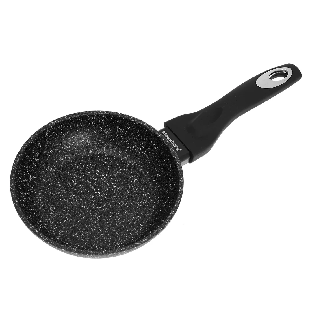 Patelnia aluminium, czarny marmurek, Ø16cm Klausberg — zdjęcie 4