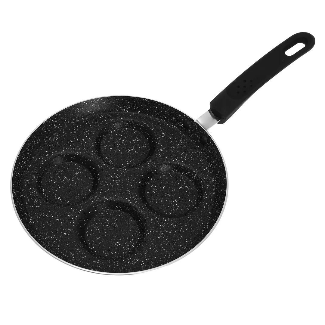Patelnia do smażenia jajek, aluminium czarny marmurek Ø24cm Kinghoff — zdjęcie 6