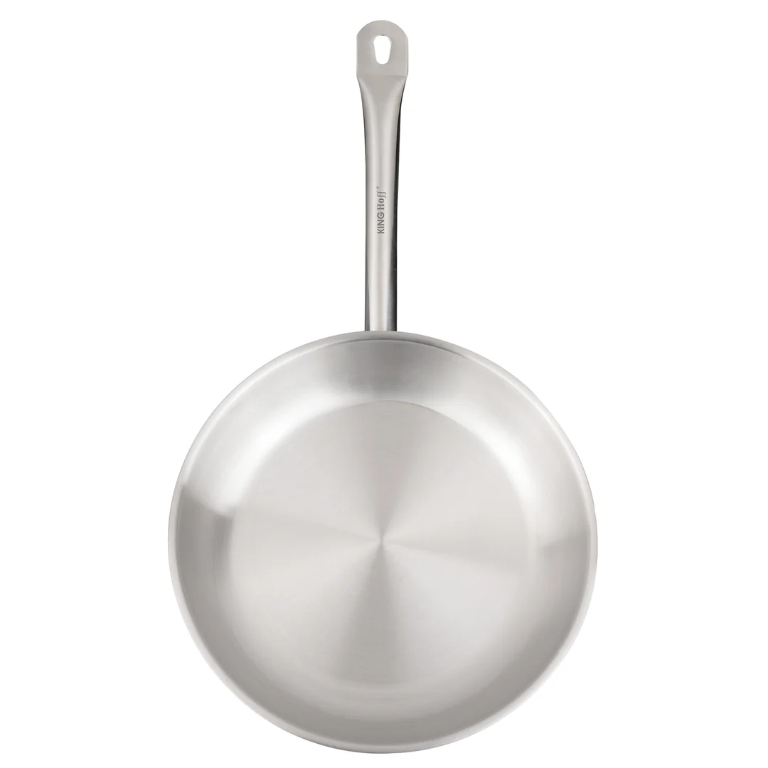 Patelnia, stal nierdzewna 21CT, 24cm, KINGHoff, KH-2019 — zdjęcie 12