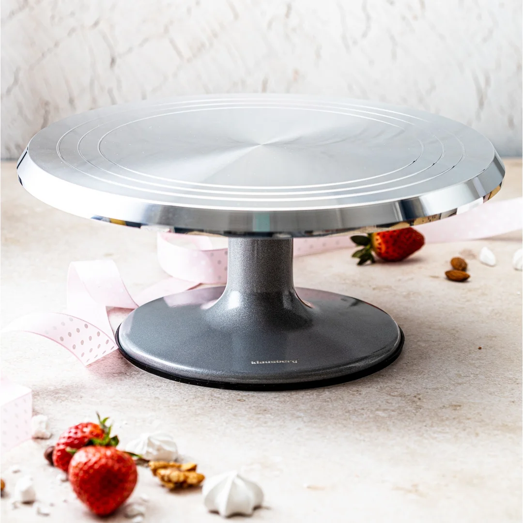 Patera obrotowa ze stali nierdzewnej, 25,5cm, Klausberg, KB-7771 — zdjęcie 6