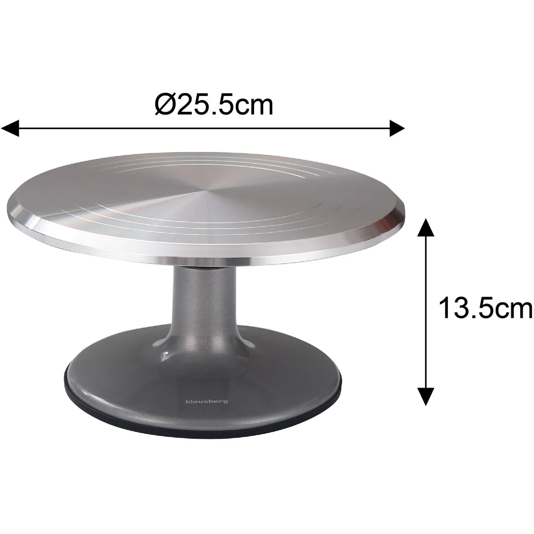 Patera obrotowa ze stali nierdzewnej, 25,5cm, Klausberg, KB-7771 — zdjęcie 9