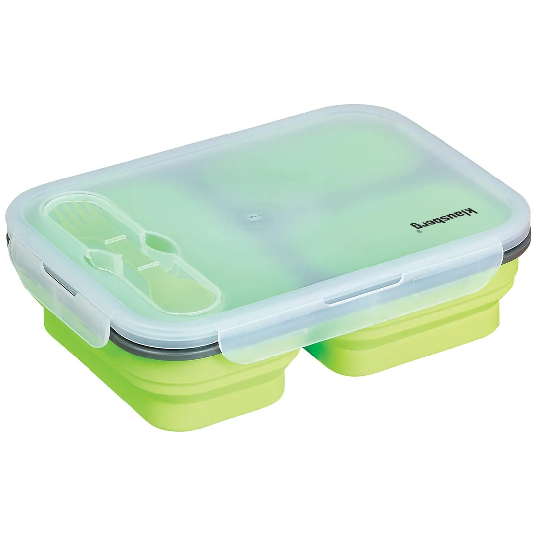 Pojemnik, lunchbox, silikon, różne kolory 1100 ml Klausberg — zdjęcie 7