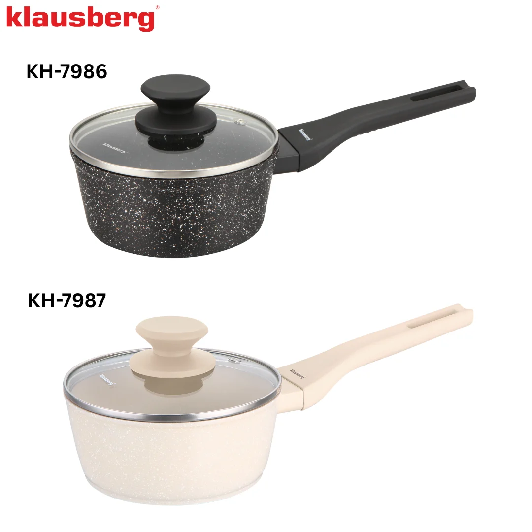 Rondel marmurowy 16 cm kremowy z pokrywką, Klausberg KB-7987 — zdjęcie 13