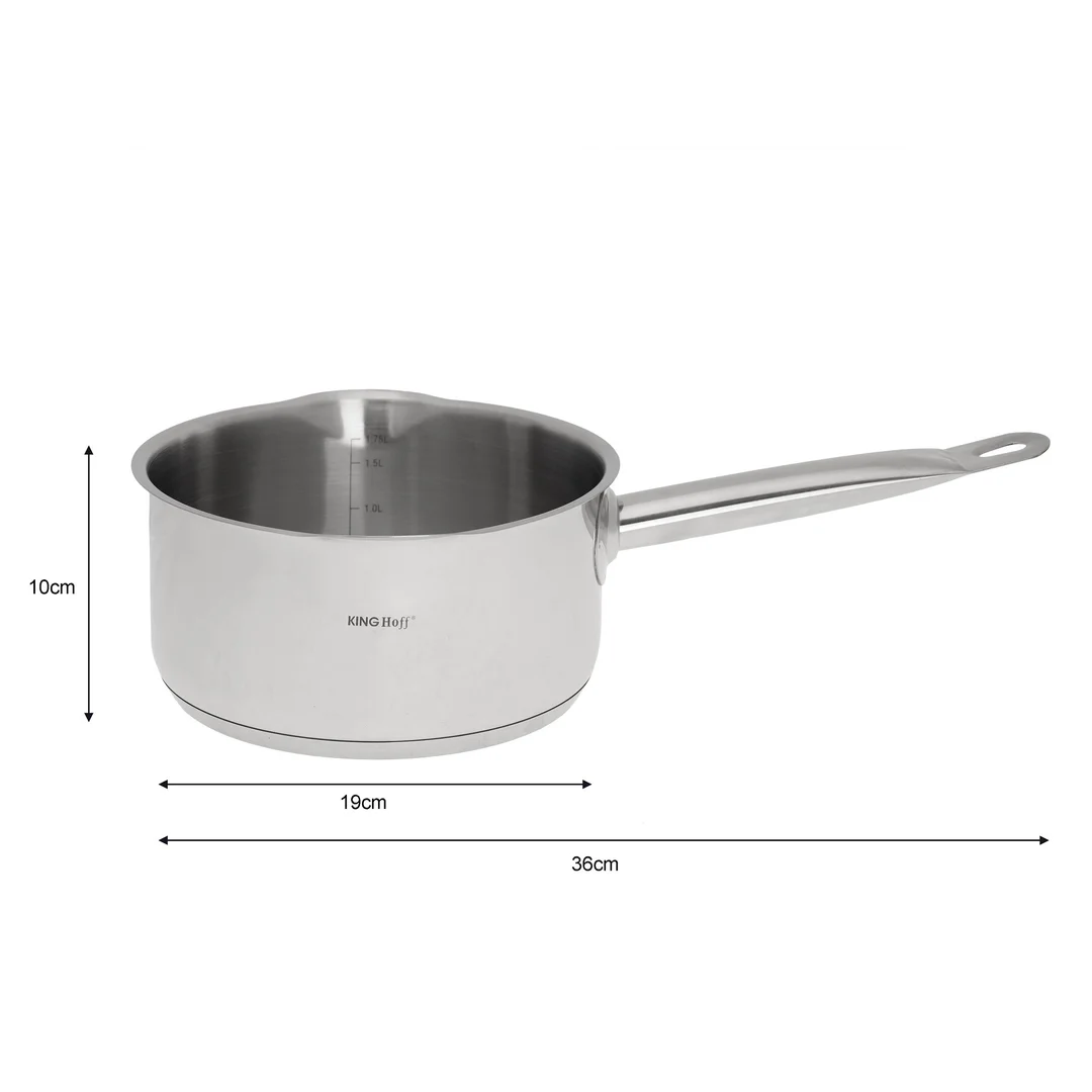Rondel, stal Ø18 cm 2,1l Kinghoff — zdjęcie 2