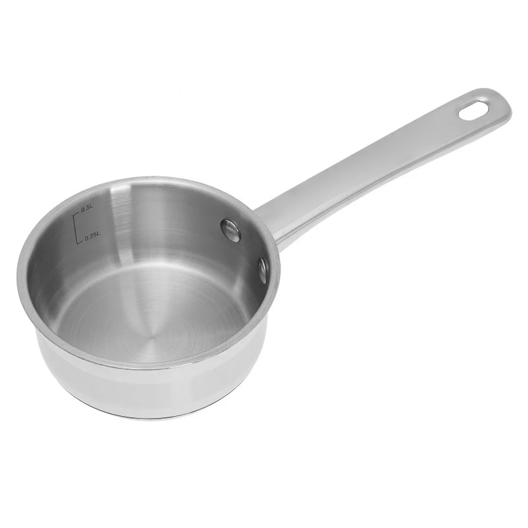 Rondel z pokrywą, stal Ø12cm 0,5l Kinghoff — zdjęcie 4