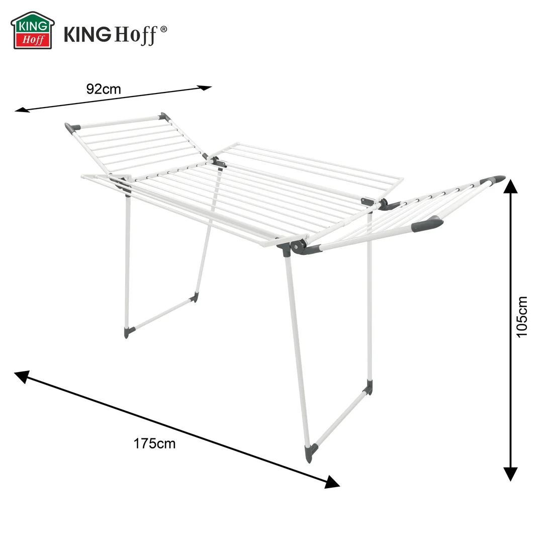Suszarka na pranie, rozkładana, do 20kg, KINGHoff KH-2041 — zdjęcie 6