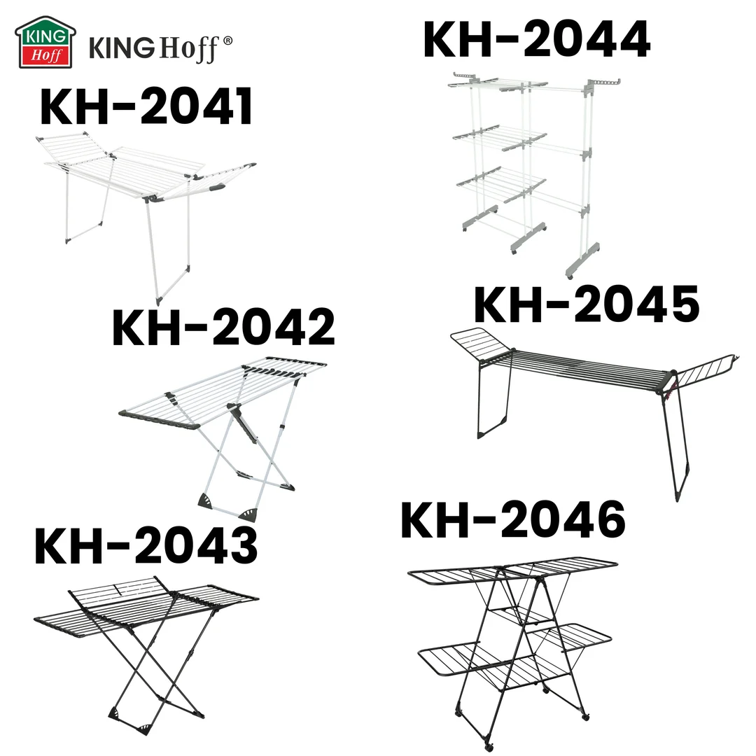 Suszarka na pranie, składana, regulowana, do 20kg, KINGHoff KH-2043 — zdjęcie 10
