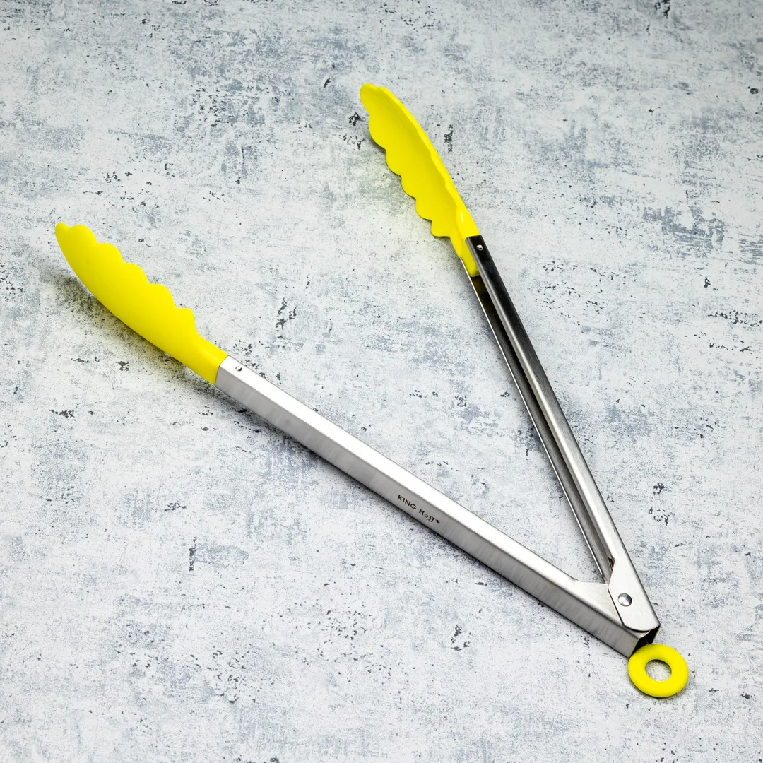 Szczypce kuchenne, stal-nylon 12 Kinghoff — zdjęcie 3