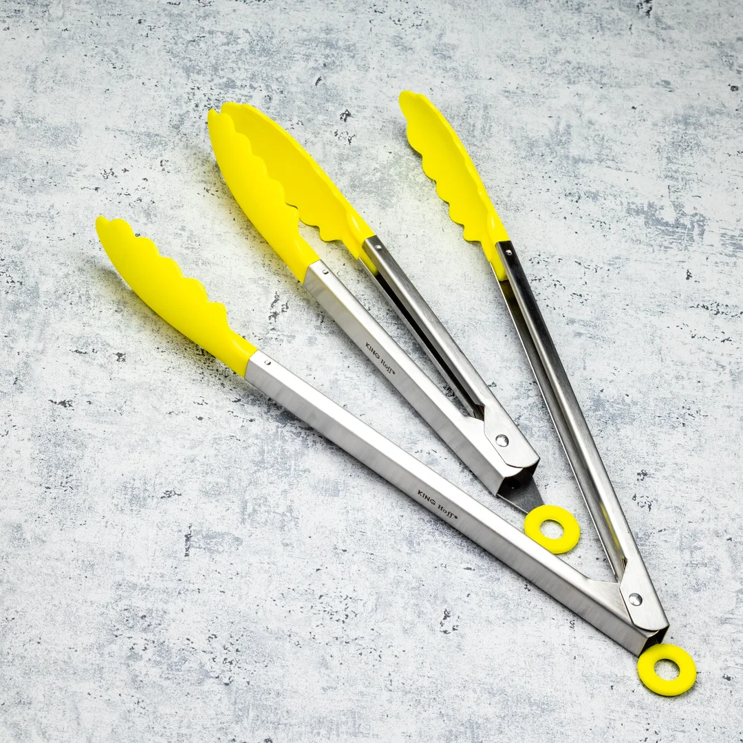 Szczypce kuchenne, stal-nylon 9 Kinghoff — zdjęcie 4