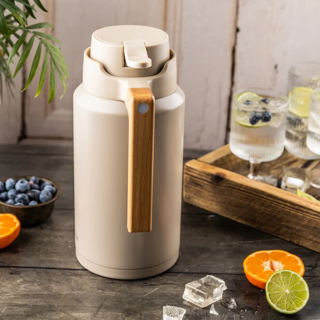 Termos konferencyjny, 2L, stal 304, BPA-Free, beżowy, Klausberg, KB-9014 — zdjęcie 12