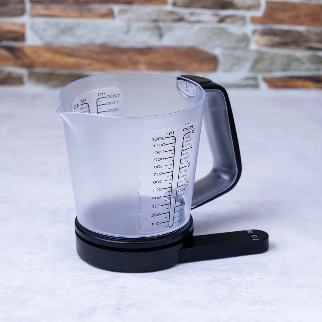 Waga kuchenna z kubkiem pomiarowym, 1,5L KINGHoff, KH-1829 — zdjęcie 3