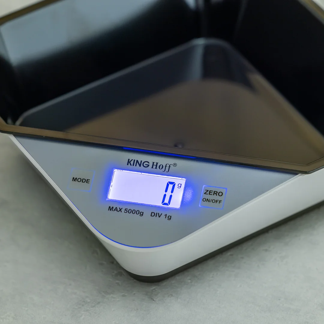 Waga kuchenna z misą, 0,8L KINGHoff, KH-1826 — zdjęcie 4