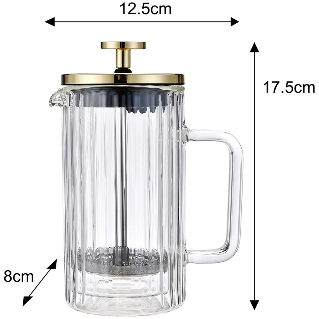 Zaparzacz do kawy/herbaty z dociskiem poj. 0,35l KB7759 — zdjęcie 14