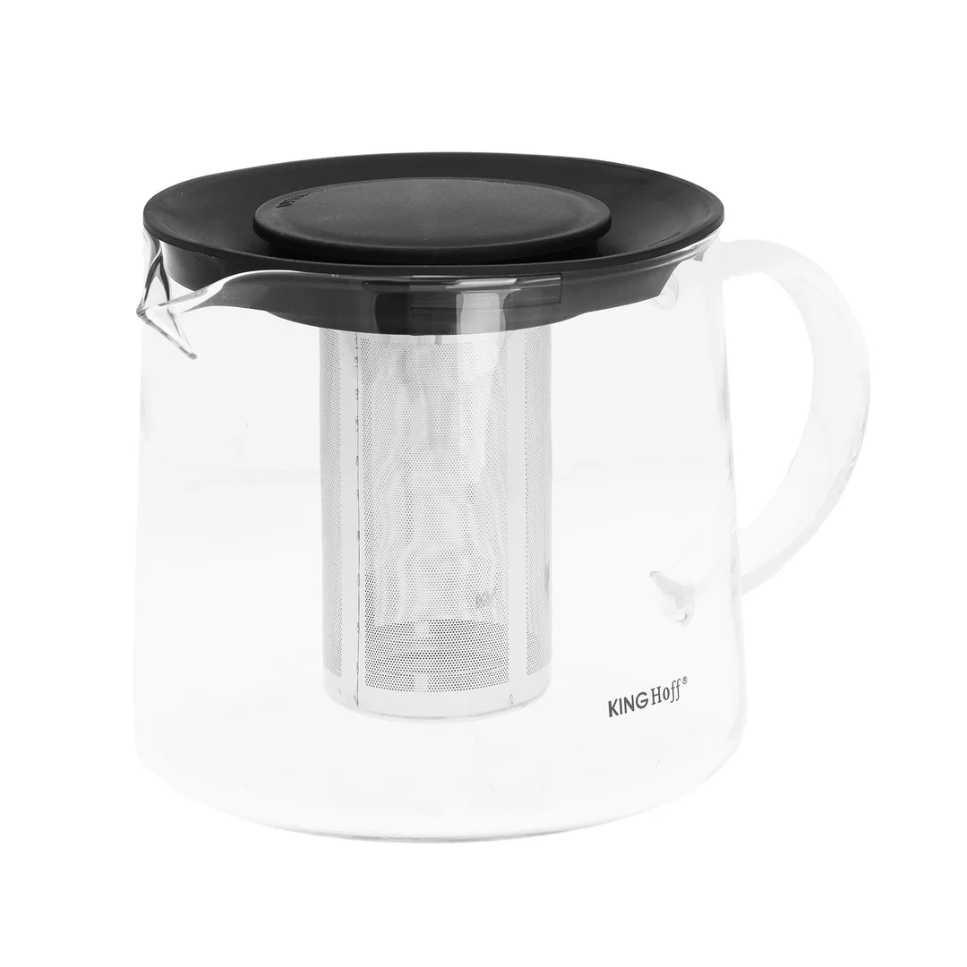 Zaparzacz szklany 1,5l KingHoff — zdjęcie 7