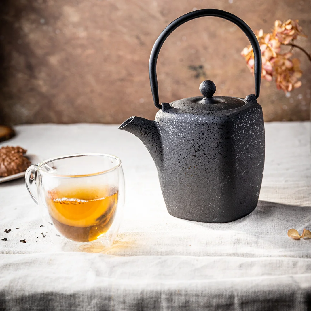 Zaparzacz Żeliwny, czarny, 0,9L KINGHoff — zdjęcie 7
