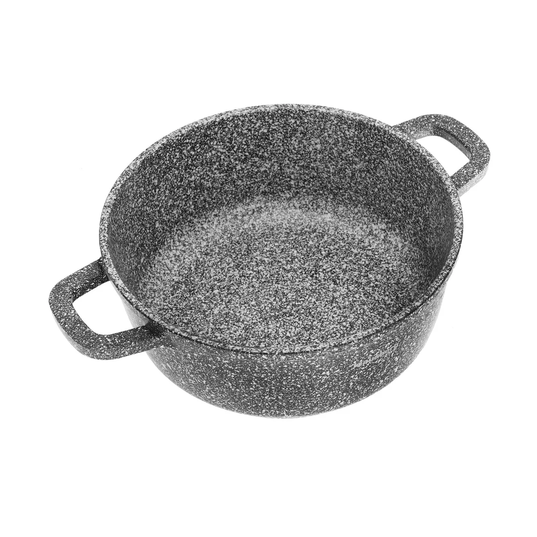 Zestaw garnków z marmurową powłoką 6 elementów Ø20/24/28 cm Klausberg — zdjęcie 3