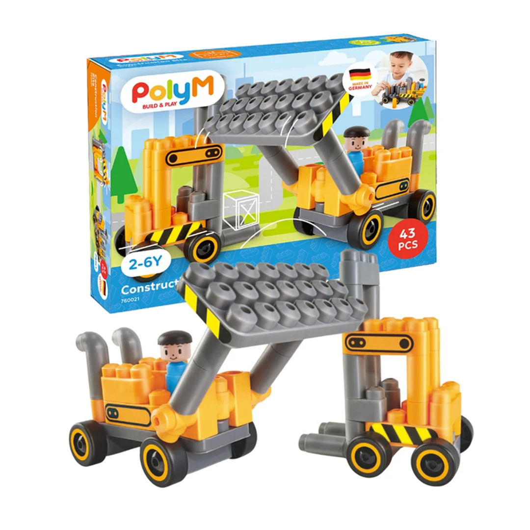 Klocki konstrukcyjne Plac budowy PolyM