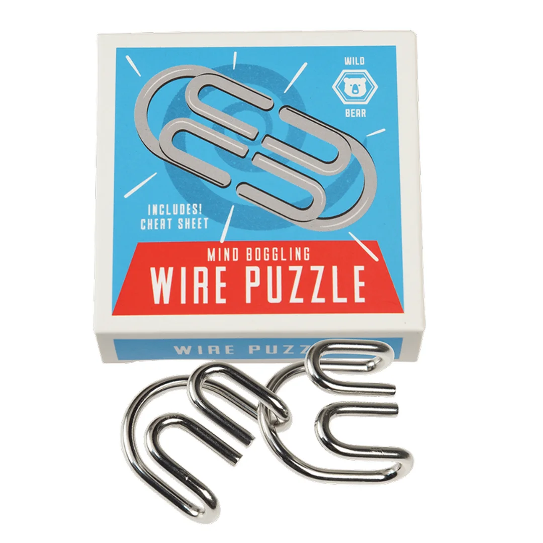 Puzzle metalowe zabawka logiczna Dziki Niedźwiedź London