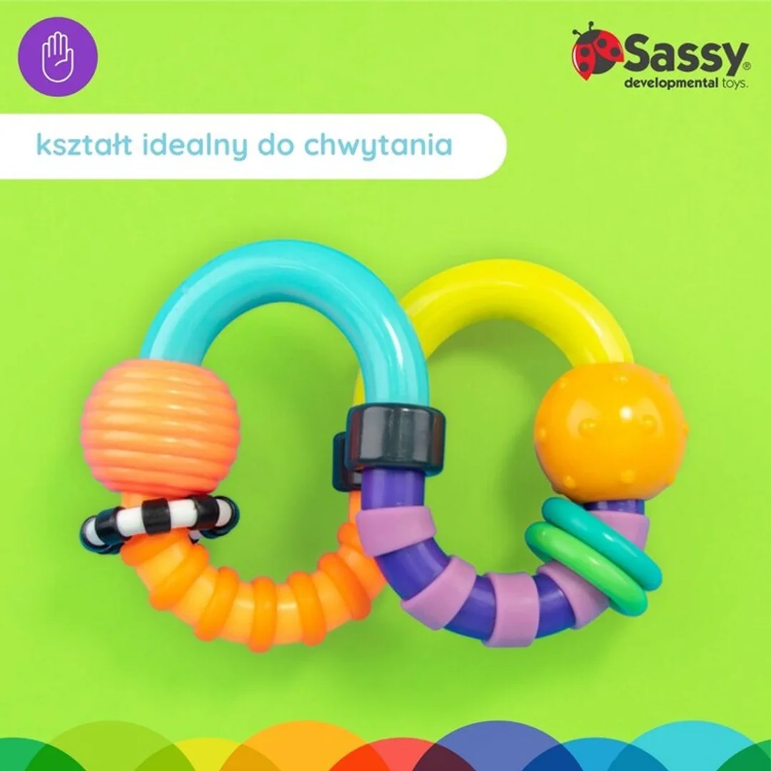 Ósemka zabawka sensoryczna m Sassy