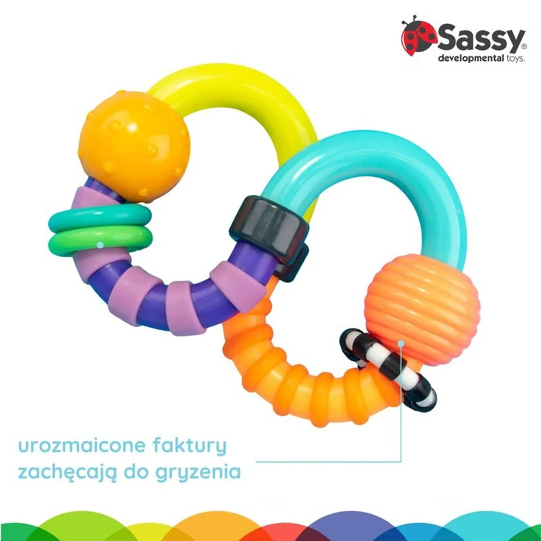 Ósemka zabawka sensoryczna m Sassy