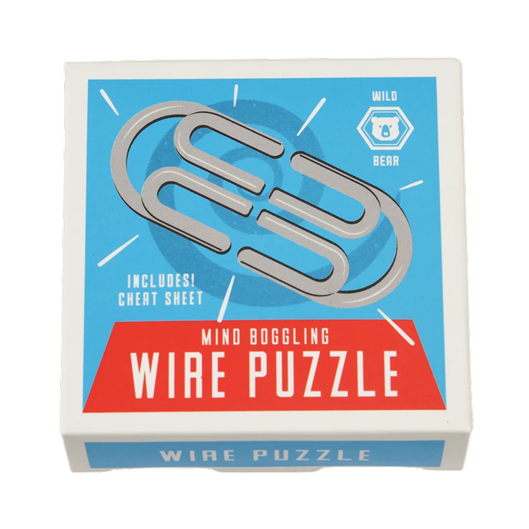 Puzzle metalowe zabawka logiczna Dziki Niedźwiedź London