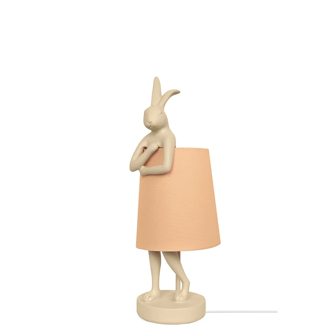 KARE lampa stołowa RABBIT PEACH 50 cm