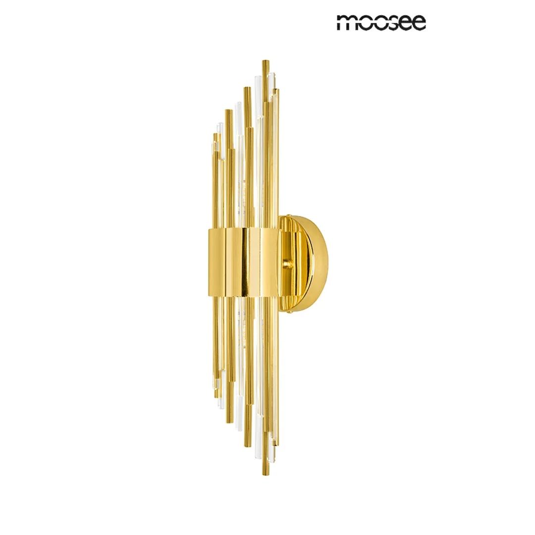 MOOSEE lampa ścienna AMADEO złota