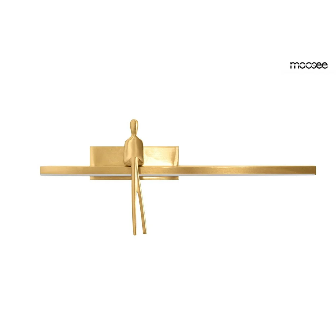 MOOSEE lampa ścienna BOY złota