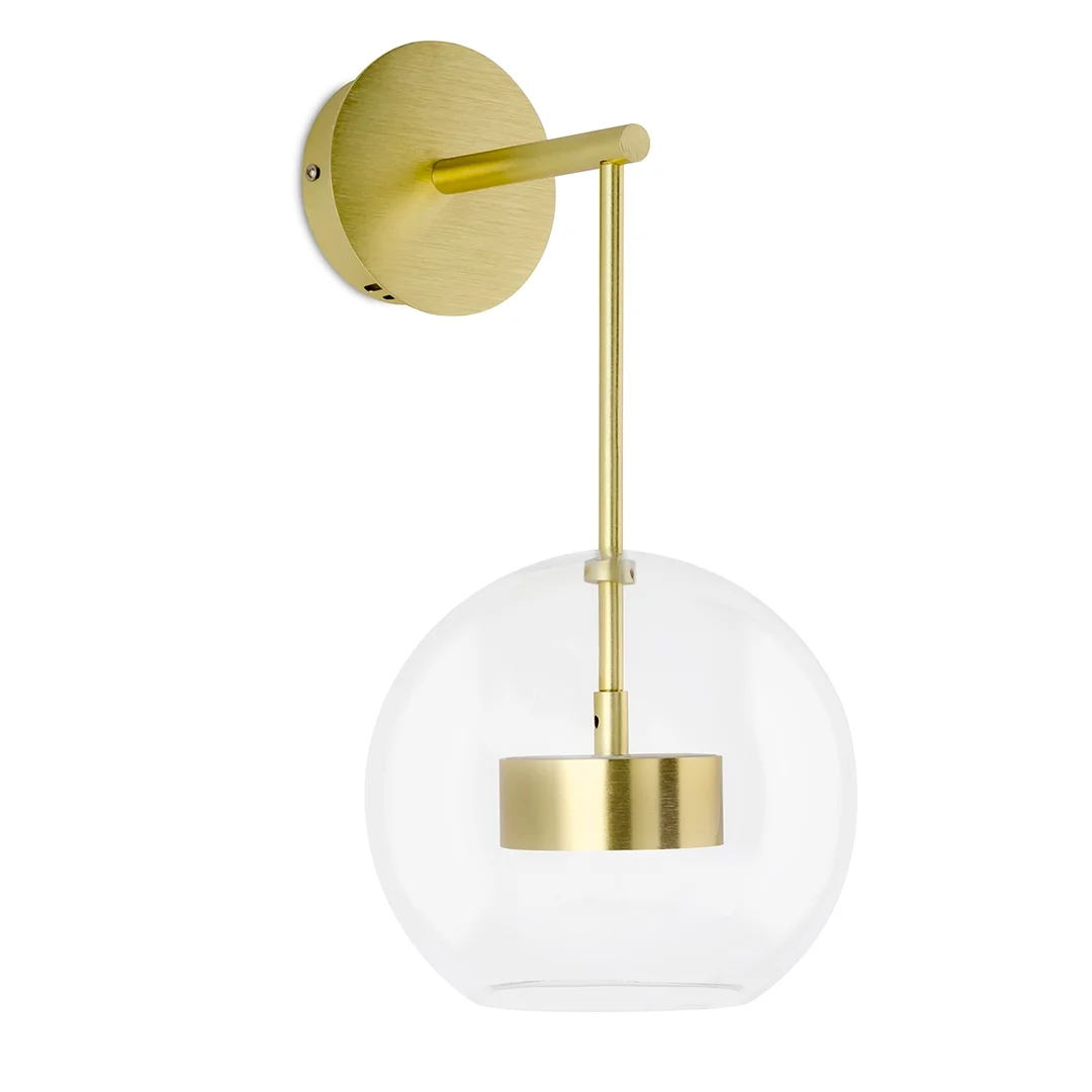 Moosee lampa ścienna Capri Wall złota