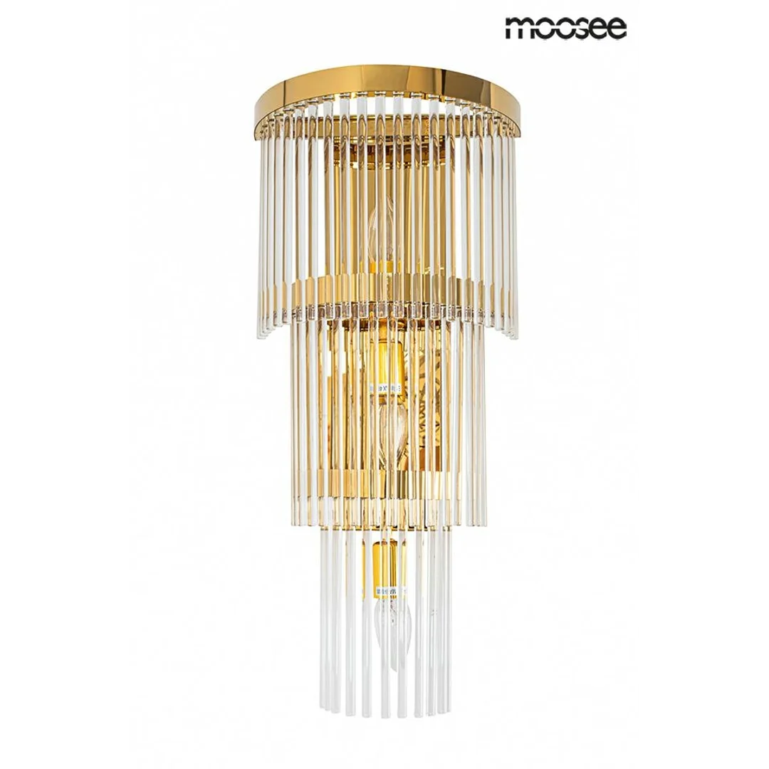 MOOSEE lampa ścienna ESTRO złota
