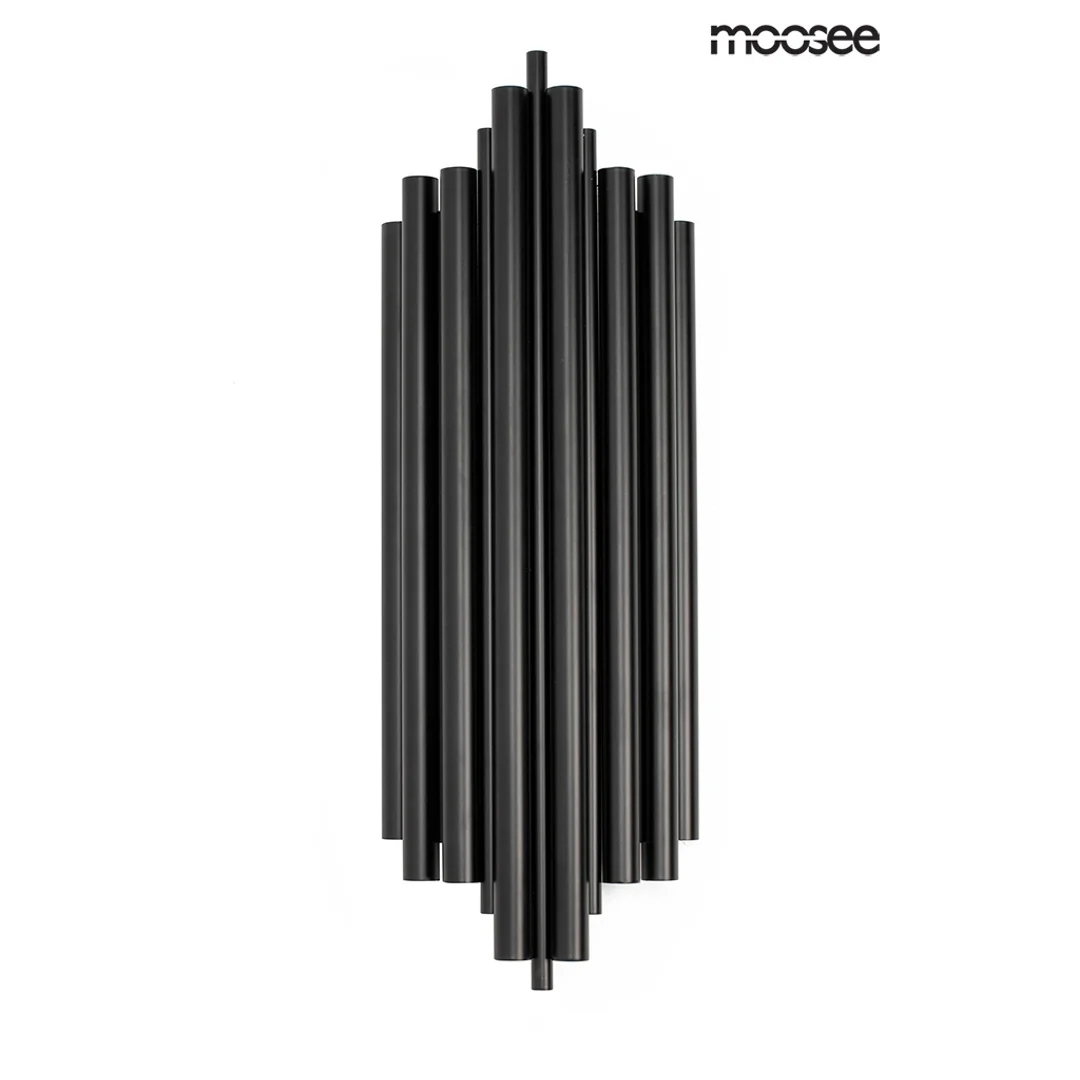 MOOSEE lampa ścienna HARMONIC BLACK czarna
