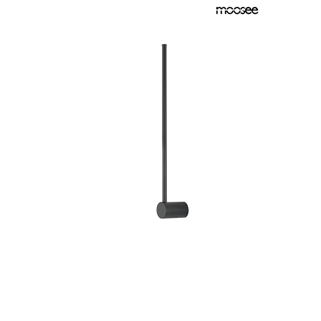Moosee lampa ścienna Ombre 60 czarna