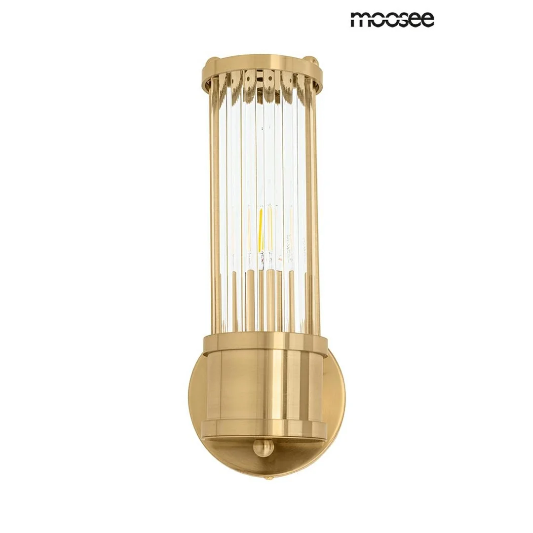 MOOSEE lampa ścienna PILAR złota