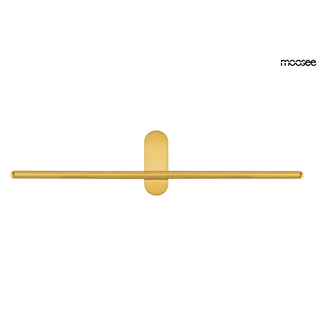 Moosee lampa ścienna Tobia złota
