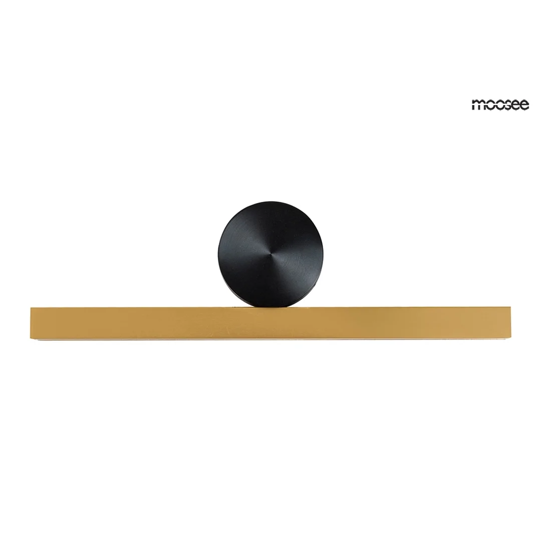 MOOSEE lampa ścienna WAND 45 złota