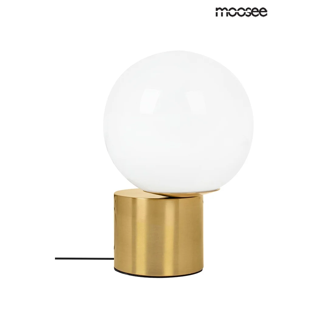 MOOSEE lampa stołowa PARLA 20 złota