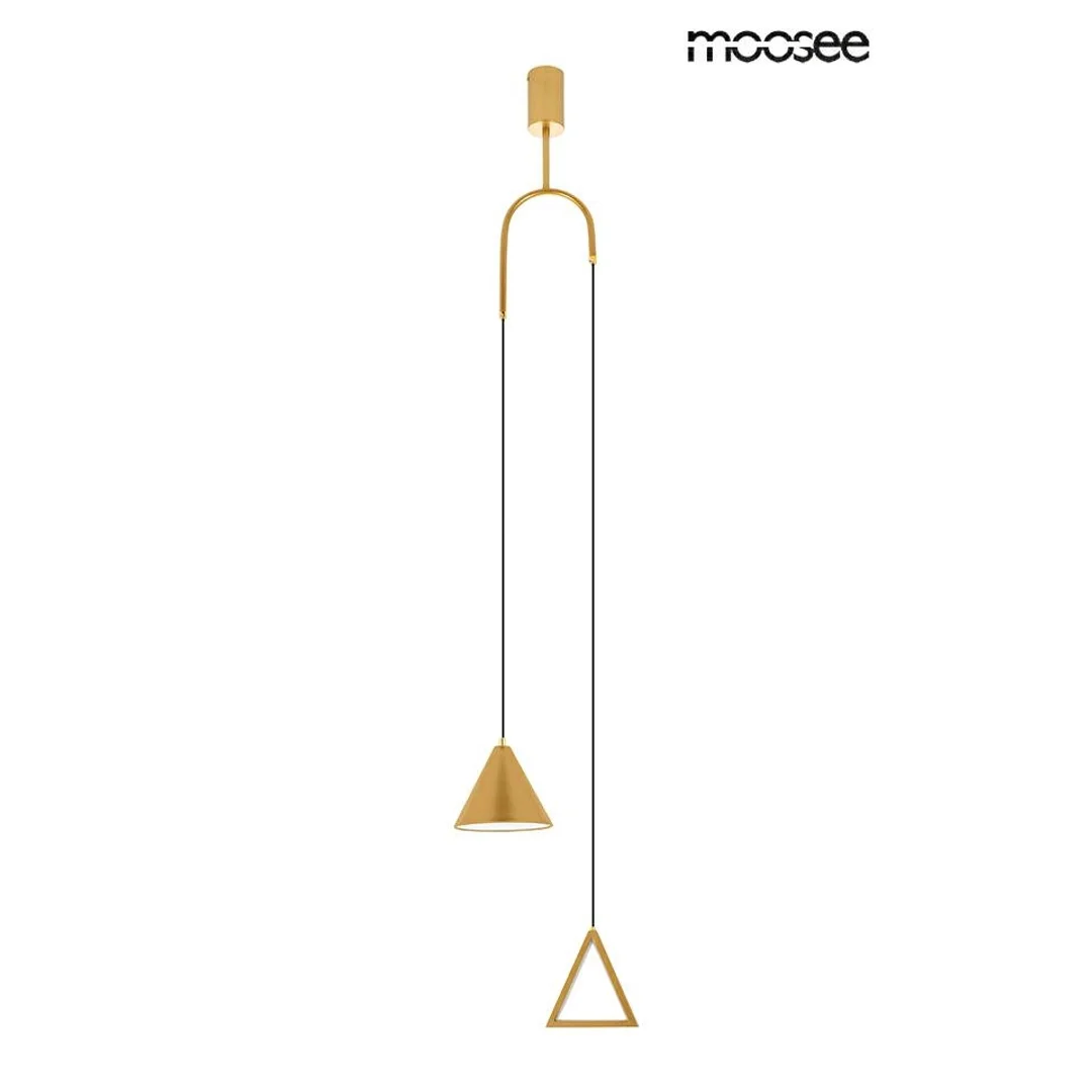 MOOSEE lampa wisząca ACUSTICA złota