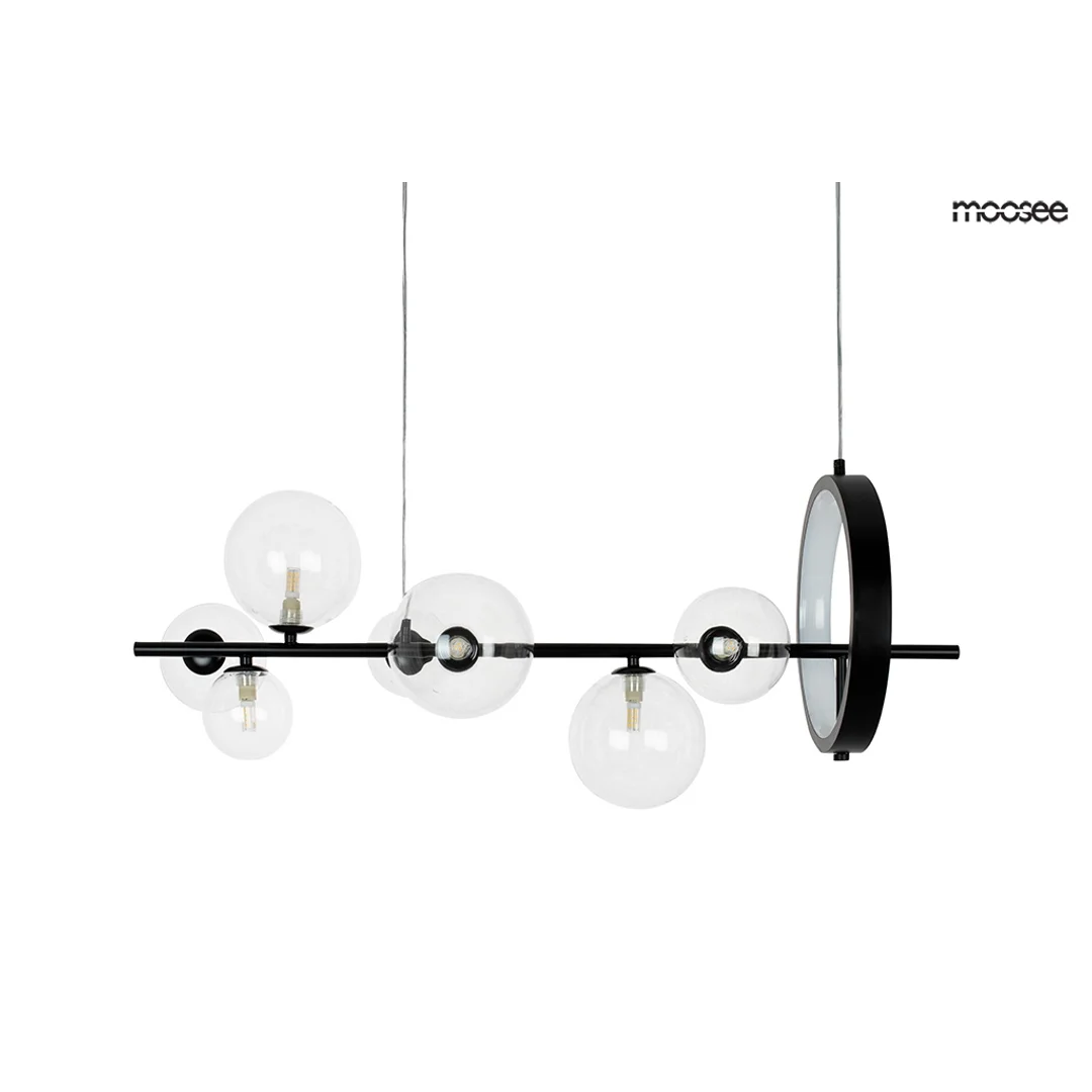 Moosee lampa wisząca Alure Line 90 czarna